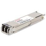 Picture of Calix® 100-05465 Compatible TAA Compliant 40GBase-LR4 QSFP+ Transceiver (SMF, 1270nm to 1330nm, 10km, DOM, -40 to 85C, LC)