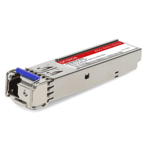 Picture for category ADVA® 0061003014 Compatible TAA Compliant 1000Base-BX SFP Transceiver (SMF, 1310nmTx/1490nmRx, 10km, DOM, Rugged, SC)