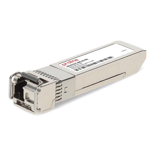 Picture of Calix® 100-01510-C-BXD-40 Compatible TAA Compliant 10GBase-BX SFP+ Transceiver (SMF, 1330nmTx/1270nmRx, 40km, DOM, LC)