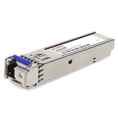 Picture of Calix® 100-01666-40 Compatible 1000Base-BX SFP TAA Compliant Transceiver SMF, 1310nmTx/1550nmRx, 40km, LC, Non-DOM