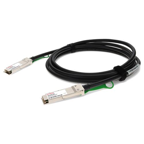 Picture for category Calix® Compatible TAA 100GBase-CU QSFP28 to QSFP28 Direct Attach Cable (Passive Twinax, 50cm, 30AWG)