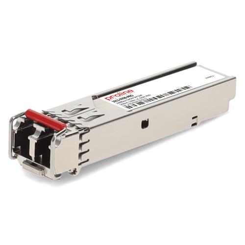 Picture of Optelian® 1011-9709 Compatible 1000Base-CWDM SFP TAA Compliant Transceiver SMF, 1430nm, 120km, LC, DOM, Industrial Temperature