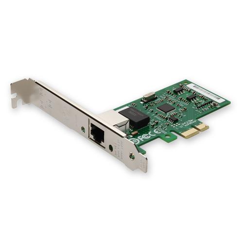 Picture for category HP® 394791-B21 Compatible 10/100/1000Mbs Single RJ-45 Port 100m Copper PCIe 2.0 x4 Network Interface Card