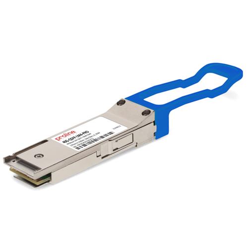 Picture for category Brocade® (Formerly) 40G-QSFP-LM4 Compatible TAA Compliant 40GBase-LX4 QSFP+ Transceiver (SMF, 1270nm to 1330nm, 2km, DOM, LC)