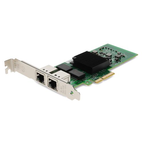 Picture for category HP® 412648-B21 Comparable 10/100/1000Mbs Dual RJ-45 Port 100m PCIe 2.0 x4 Network Interface Card