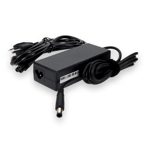 Picture of Dell® 469-1494 Compatible 90W 19.5V at 4.62A Black 7.4 mm x 5.0 mm Laptop Power Adapter and Cable