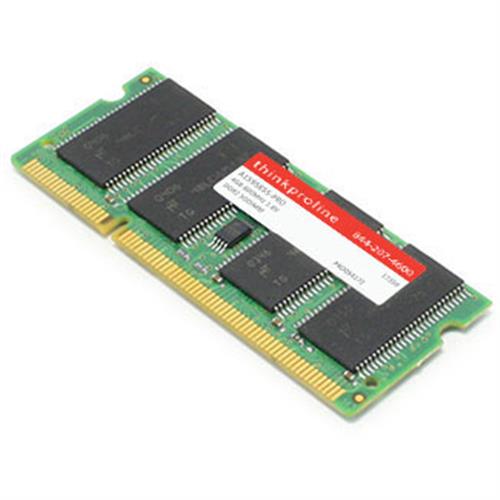 Picture of Dell® A1595855 Compatible 4GB DDR2-800MHz Unbuffered Dual Rank 1.8V 200-pin CL6 SODIMM