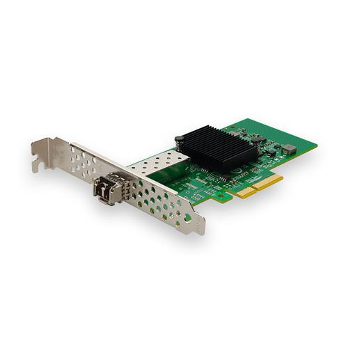 Picture of Allied Telesis® AT-2914SX/LC-901 Compatible 1Gbs SFP Port 550m MMF PCIe 2.0 x4 Network Interface Card w/1000Base-SX SFP Transceiver