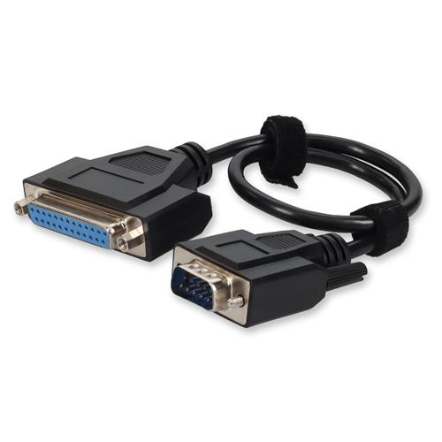 Picture for category 1ft DB-25 Female to DB-9 Male Adapter Cable