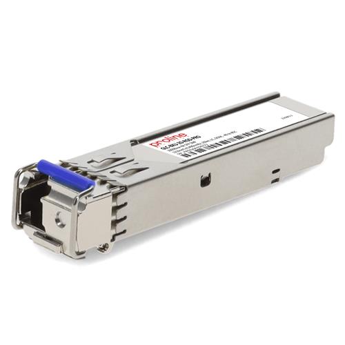 Picture of Cisco® GLC-BXU-20-RGD Compatible TAA Compliant 1000Base-BX SFP Transceiver (SMF, 1310nmTx/1490nmRx, 20km, Rugged, LC)