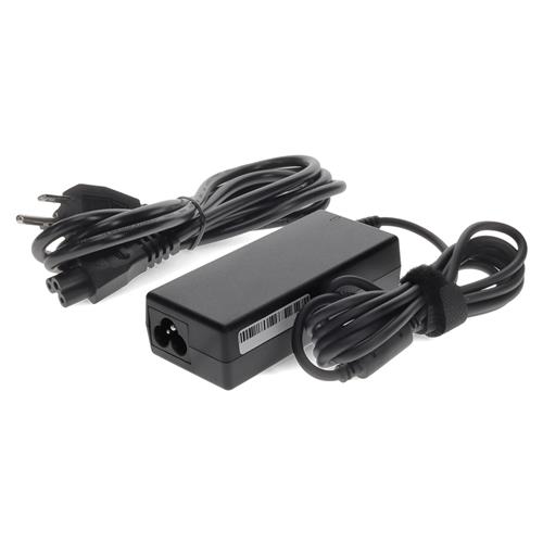Picture of Dell® HA45NM140 Compatible 45W 19.5V at 2.31A Black 4.5 mm x 3.0 mm Laptop Power Adapter and Cable