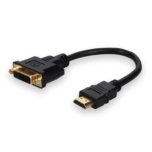 Picture for category HDMI 1.3 Male to DVI-D Dual Link (24+1 pin) Female Black Adapter Max Resolution Up to 2560x1600 (WQXGA)