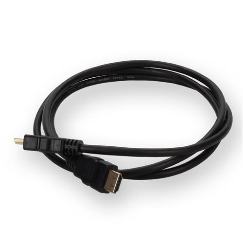 1m HDMI 2.0 Male to Male Black Cable Max Resolution Up to 4096x2160 (DCI  4K), Your Fiber Optic Solution