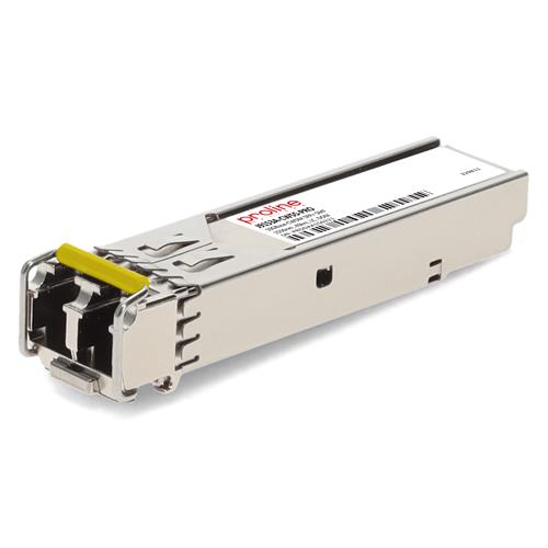Picture of HP® J9153A-CW55 Compatible TAA Compliant 10GBase-CWDM SFP+ Transceiver (SMF, 1550nm, 40km, DOM, LC)
