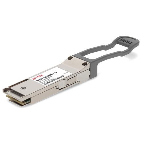 Picture of Juniper Networks® JNP-QSFP-100G-SWDM4 Compatible TAA Compliant 100GBase-SWDM4 QSFP28 Transceiver (MMF, 850nm, 100m, DOM, LC)