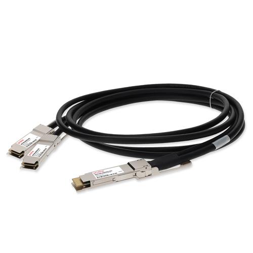 Picture for category Mellanox® MCP7H60-W002R26 Compatible TAA 400GBase-CU QSFP-DD 400G to 2xQSFP56 200G PAM-4 Direct Attach Cable (Passive Twinax, 2m)