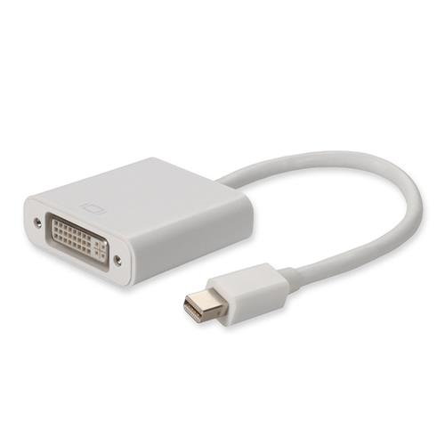 Picture for category Mini-DisplayPort 1.1 Male to DVI-I (29 pin) Female White Adapter Max Resolution Up to 1920x1200 (WUXGA)
