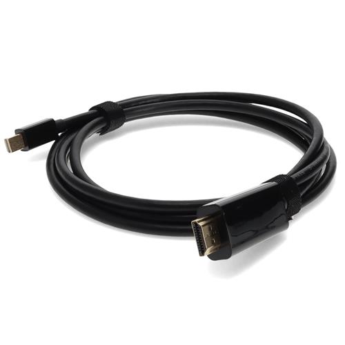 Picture for category 10ft Mini-DisplayPort Male to HDMI Male Black Cable For Resolution Up to 2560x1600 (WQXGA)