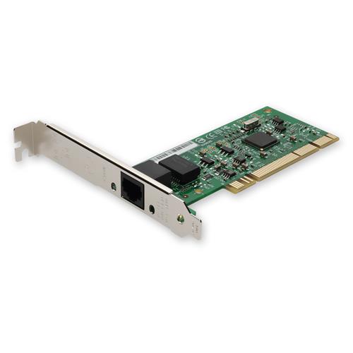 Picture of ASUS® NX1101 Compatible 10/100/1000Mbs Single RJ-45 Port 100m Copper PCI Network Interface Card
