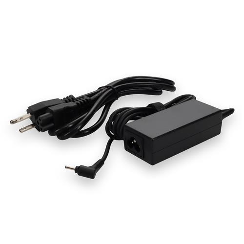 Picture of Samsung® PA-1250-98 Compatible 40W 12V at 1.75A Black 2.5 mm x 0.7 mm Laptop Power Adapter and Cable