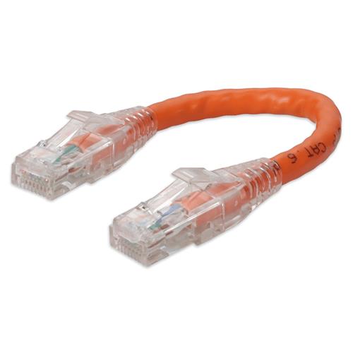 Picture for category 6in RJ-45 (Male) to RJ-45 (Male) Cat6 Straight Orange UTP Copper PVC Patch Cable