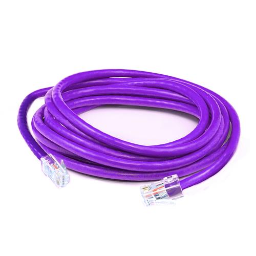 Picture for category 0.5ft RJ-45 (Male) to RJ-45 (Male) Purple Non-Booted, Non-Snagless Cat6 UTP PVC Copper Patch Cable