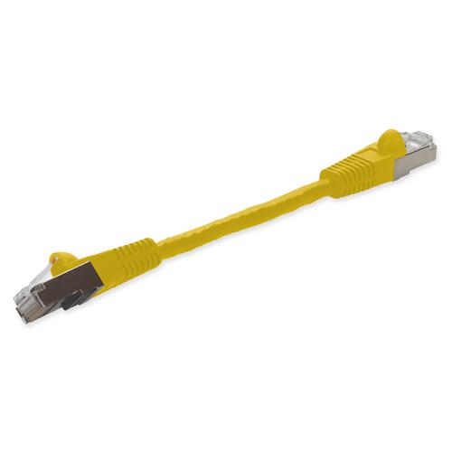 Picture for category 6in RJ-45 (Male) to RJ-45 (Male) Cat6 Shielded Straight Yellow STP Copper PVC Patch Cable