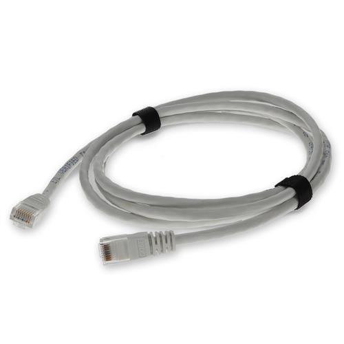 Picture for category 50cm RJ-45 (Male) to RJ-45 (Male) Cat5e Straight Booted, Snagless White UTP Copper PVC Patch Cable