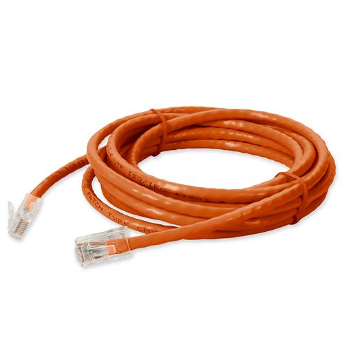 Picture for category 1.5ft RJ-45 (Male) to RJ-45 (Male) Orange Non-Booted, Non-Snagless Cat6 UTP PVC Copper Patch Cable