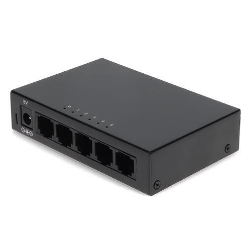 Picture of 5x 10/100/1000Base-TX (RJ-45) -40 to 70C Ethernet Switch