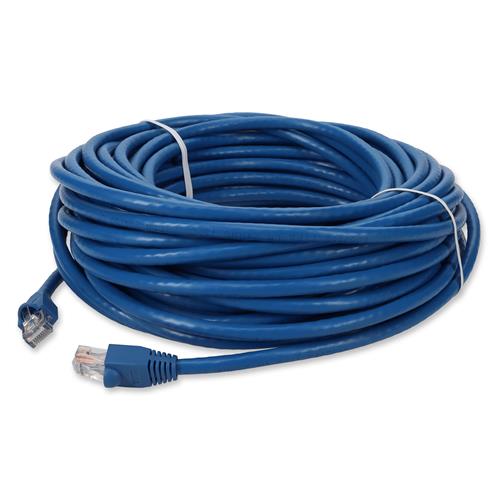 Picture for category 100ft RJ-45 (Male) to RJ-45 (Male) Cat6 Straight Blue UTP Copper PVC Patch Cable