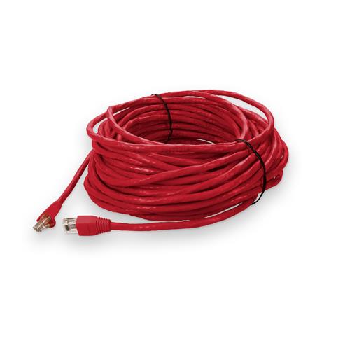Picture for category 100ft RJ-45 (Male) to RJ-45 (Male) Cat6 Straight Red UTP Copper PVC Patch Cable