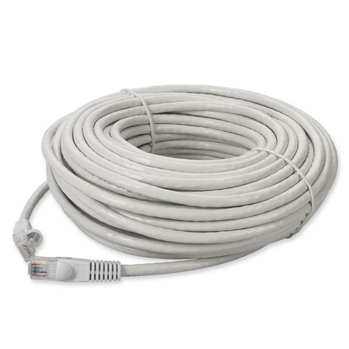 Picture for category 100ft RJ-45 (Male) to RJ-45 (Male) Straight White Cat6A UTP PVC Copper Patch Cable