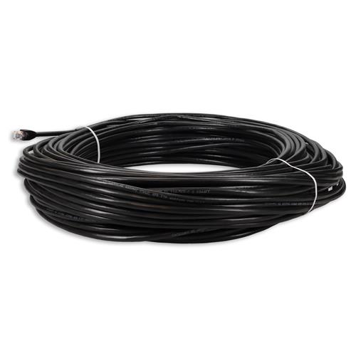 Picture for category 100ft RJ-45 (Male) to RJ-45 (Male) Black Cat6 UTP PVC Outdoor Copper Patch Cable