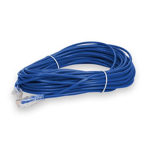 Picture for category 100ft RJ-45 (Male) to RJ-45 (Male) Straight Blue Cat6 UTP Slim PVC Copper Patch Cable