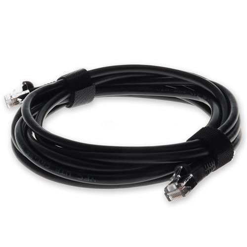 Picture for category 10ft RJ-45 (Male) to RJ-45 (Male) Cat5e Straight Black UTP Copper PVC Patch Cable