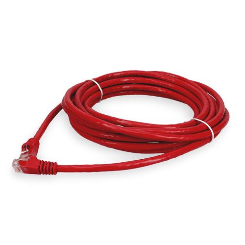 Picture for category 14ft RJ-45 (Male) to RJ-45 (Male) Cat6A Straight Red UTP Copper PVC Patch Cable