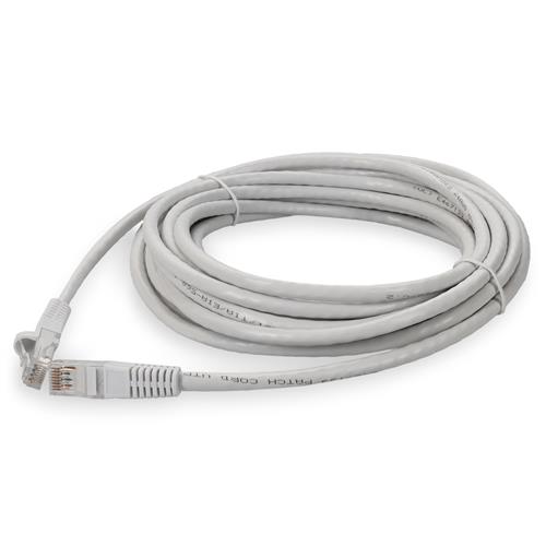 Picture for category 14ft RJ-45 (Male) to RJ-45 (Male) Cat6A Straight White UTP Copper PVC Patch Cable
