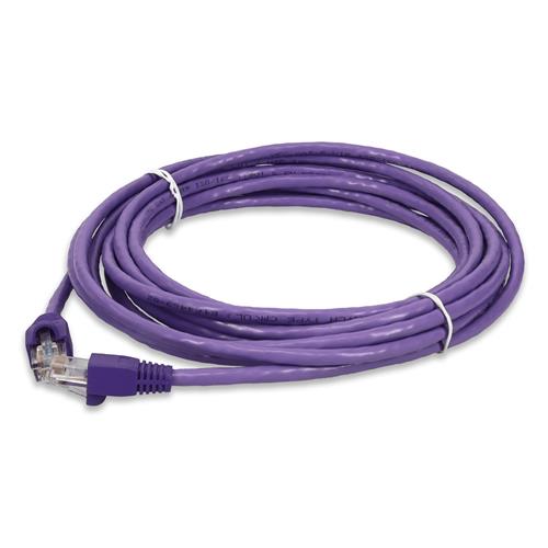 Picture for category 20ft RJ-45 (Male) to RJ-45 (Male) Cat6 Straight Purple UTP Copper PVC Patch Cable