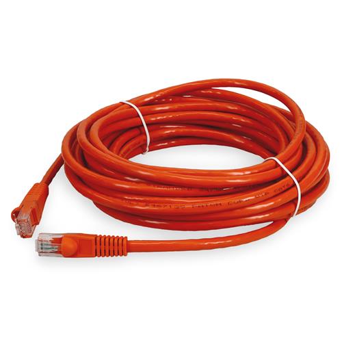 Picture for category 21ft RJ-45 (Male) to RJ-45 (Male) Cat6 Straight Orange UTP Copper PVC Patch Cable
