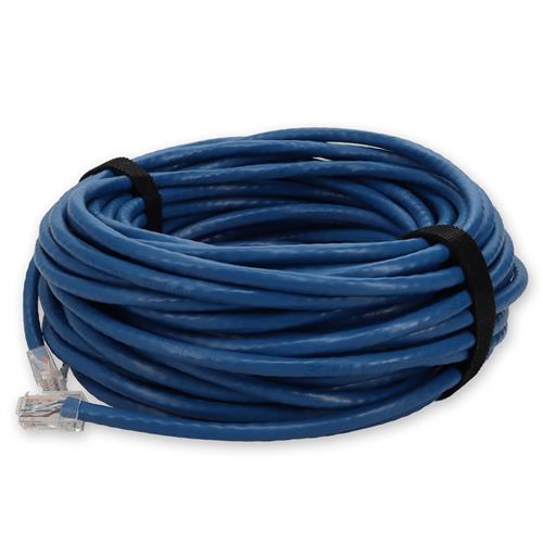 Picture for category 22ft RJ-45 (Male) to RJ-45 (Male) Cat6 Straight Non-Booted, Non-Snagless Blue UTP Copper Patch Cable