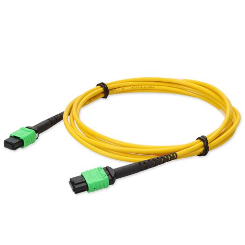 Picture for category 2m MPO (Female) to MPO (Female) 24-Strand Yellow OS2 Crossover Fiber OFNR (Riser-Rated) Patch Cable