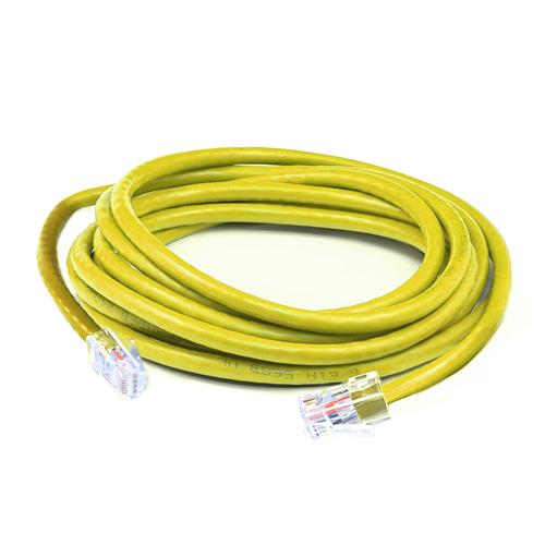Picture for category 25ft RJ-45 (Male) to RJ-45 (Male) Yellow Cat5e UTP PVC Copper Patch Cable.