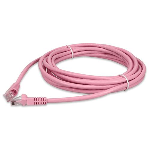 Picture for category 25ft RJ-45 (Male) to RJ-45 (Male) Cat6 Straight Pink UTP Copper PVC Patch Cable