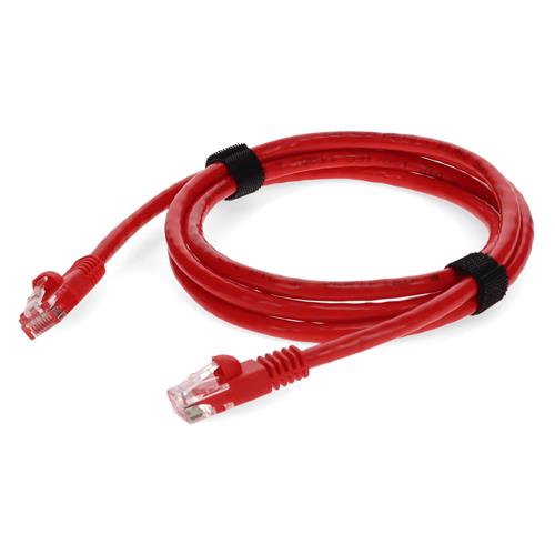 Picture for category 2ft RJ-45 (Male) to RJ-45 (Male) Cat6 Straight Red UTP Copper PVC Patch Cable