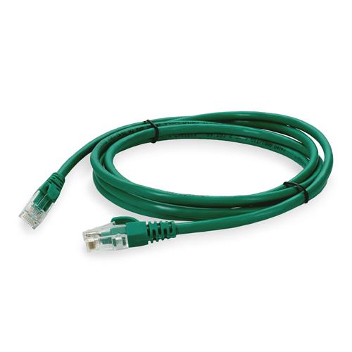 Picture for category 2ft RJ-45 (Male) to RJ-45 (Male) Straight Green Cat6 UTP Copper PVC Patch Cable