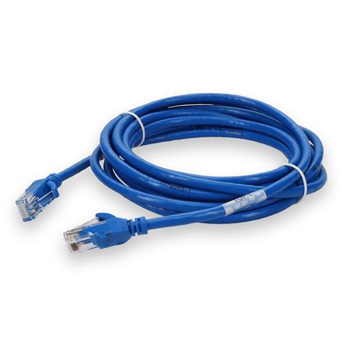 Picture for category 2ft RJ-45 (Male) to RJ-45 (Male) Cat6 Straight Non-Booted, Non-Snagless Blue UTP Copper PVC Patch Cable