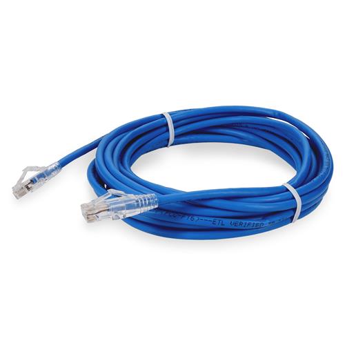 Picture for category 33ft RJ-45 (Male) to RJ-45 (Male) Cat6 Straight Blue UTP Copper Plenum Patch Cable