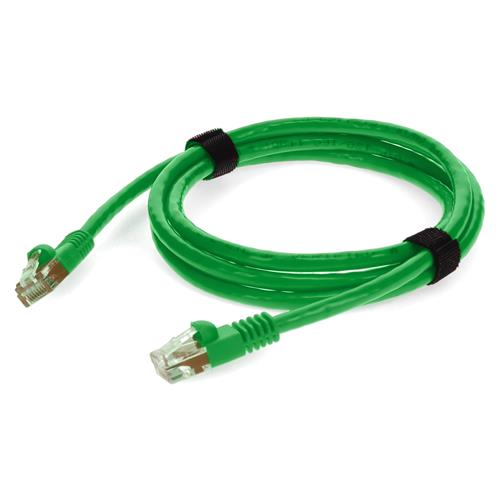 Picture of 3ft RJ-45 (Male) to RJ-45 (Male) Cat6 Straight Green UTP Copper PVC Patch Cable