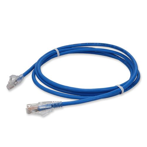 Picture for category 3ft RJ-45 (Male) to RJ-45 (Male) Cat6 Straight Blue UTP Copper Plenum Patch Cable
